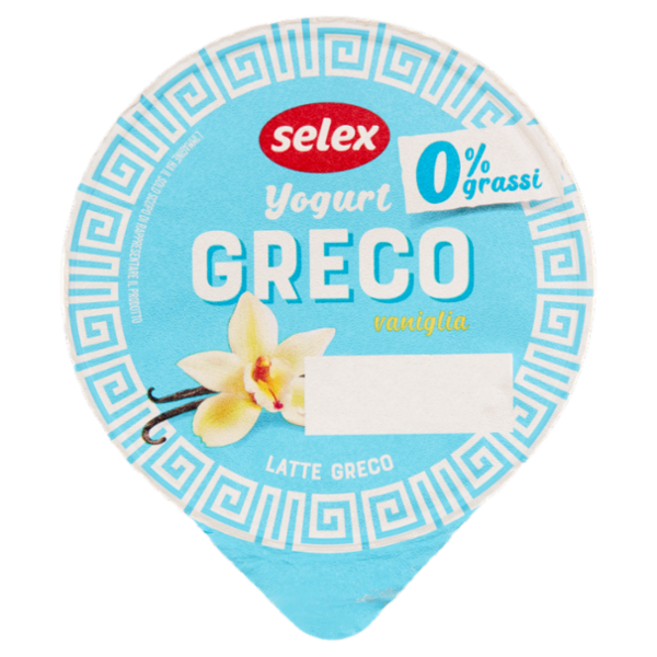 Selex Yogurt Greco 0% Grassi Vaniglia 150 g