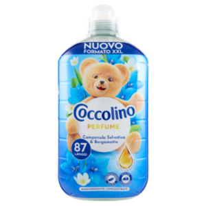 Coccolino Ammorbidente Concentrato Perfume Campanula Selvatica & Bergamotto 87 Lavaggi 1827 Ml