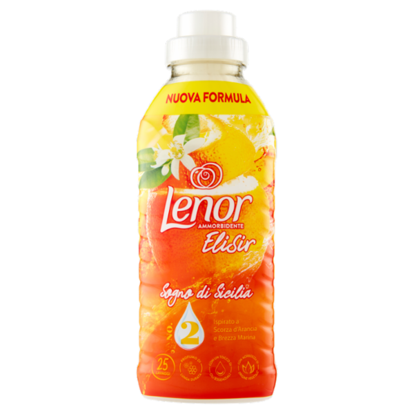 Lenor Ammorbidente Elisir Sogno di Sicilia 25 Lavaggi 525 ml