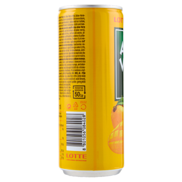Lotte Aloe Vera gusto Mango 240 ml