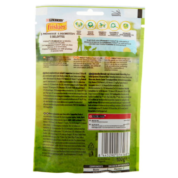 PURINA FRISKIES Picnic Pollo 12 sticks 100 g