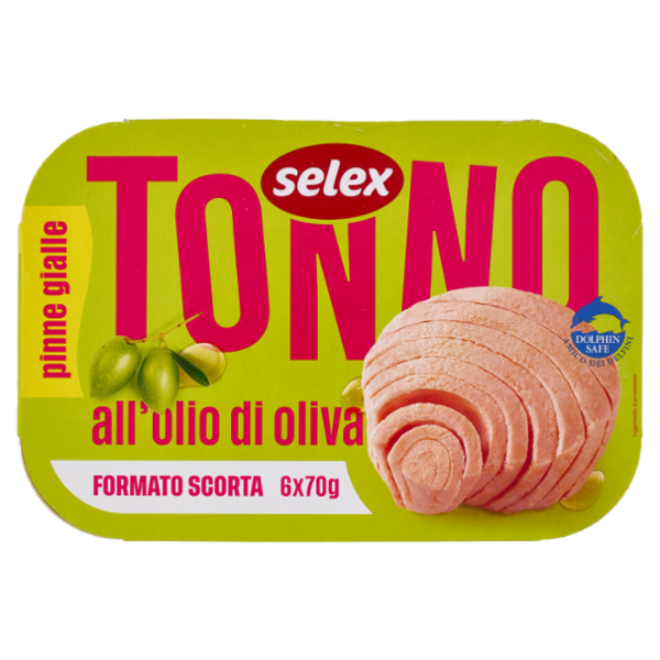 Selex Tonno all'Olio di Oliva 6x70 g