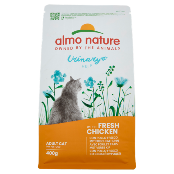 almo nature Urinary Help Adult Cat con Pollo Fresco 400 g