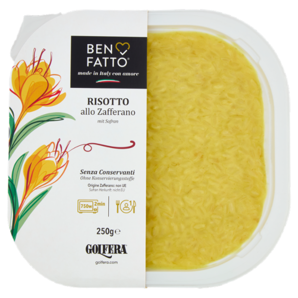 Golfera Ben Fatto Risotto allo Zafferano 250 g