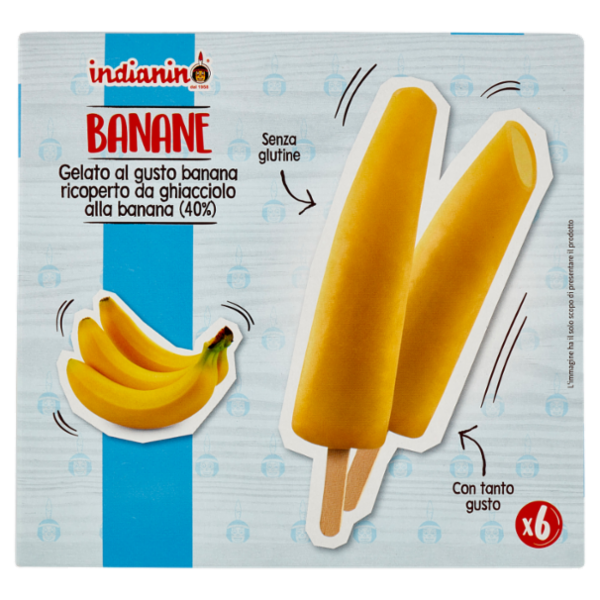 indianino Banane 6 x 60 g