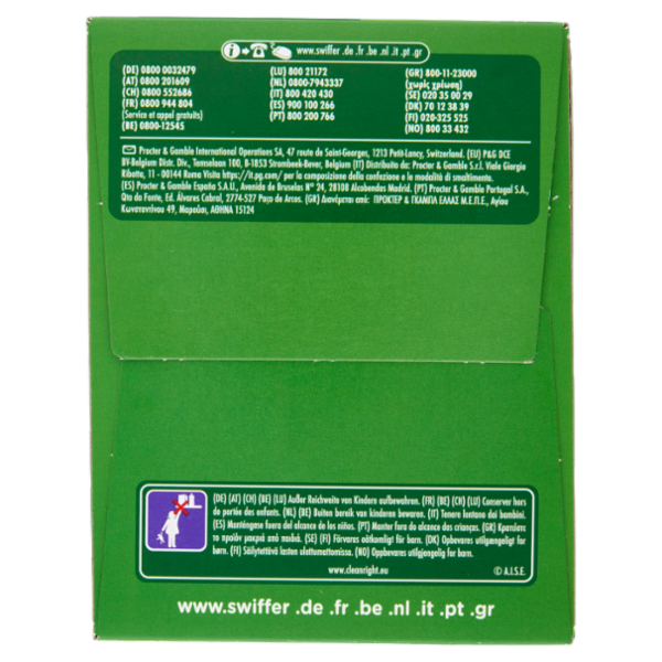 Swiffer Panni Cattura Polvere per Scopa Swiffer - Ricarica 32 Salviette