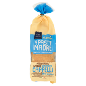 YukyBio A Pasta Madre Pane Bauletto Grano Senatore Cappelli 400 g