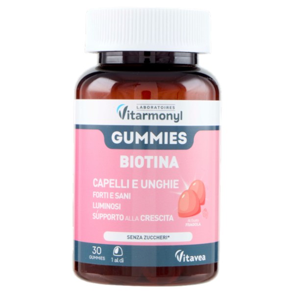 Laboratoires Vitarmonyl Gummies Biotina Capelli e Unghie 30 Gummies 90 g
