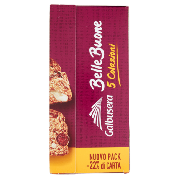 Galbusera BelleBuone 5 Colazioni Mirtilli rossi mandorle semi di zucca 5 x 40 g