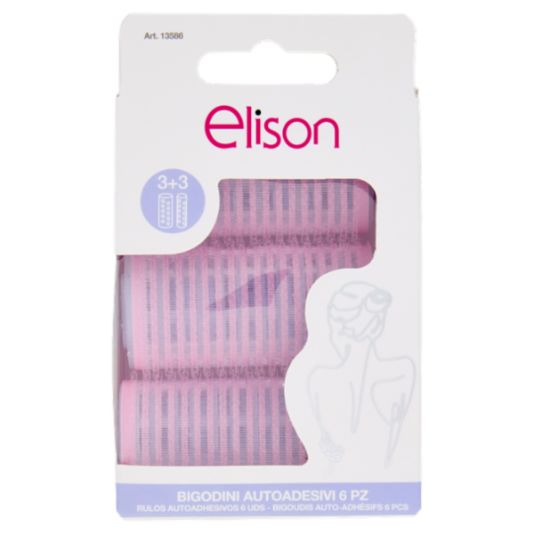 elison Bigodini Autoadesivi 6 pz