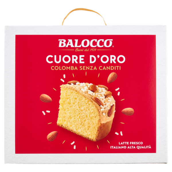 Balocco Cuore d'Oro Colomba Senza Canditi 750 g