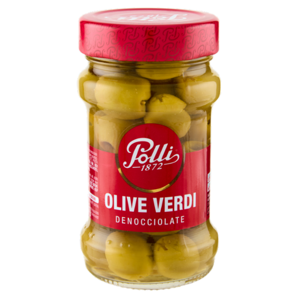 Polli Olive Verdi Denocciolate 195 g