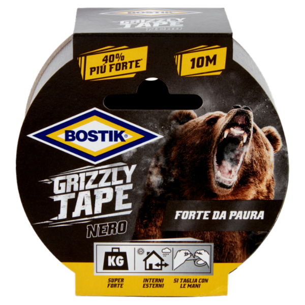 Bostik Grizzly Tape Nero 10 M
