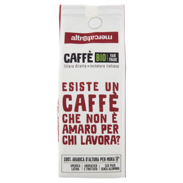 altromercato Bio Caffè 100% Arabica d'Altura per Moka 250 g
