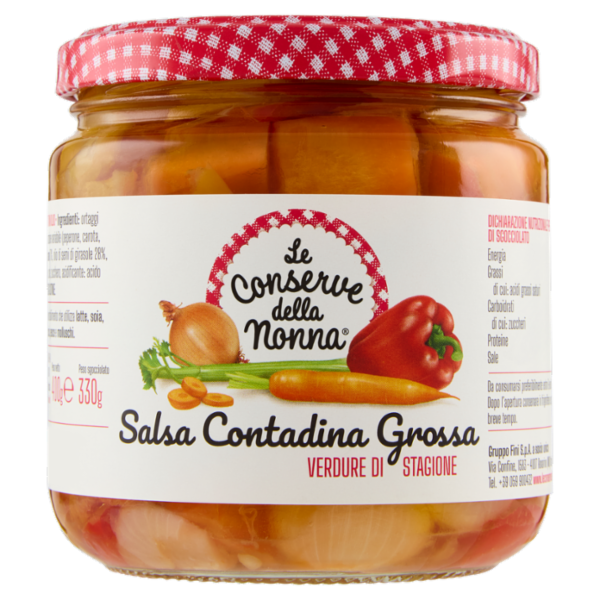 Le Conserve della Nonna Salsa Contadina Grossa 400 g