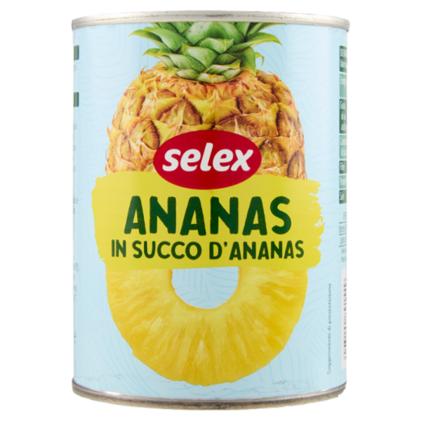 Selex Ananas al Naturale 565 g