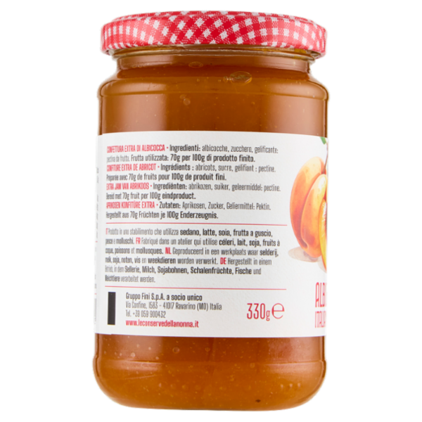 Le Conserve della Nonna Albicocca Italiana 330 g