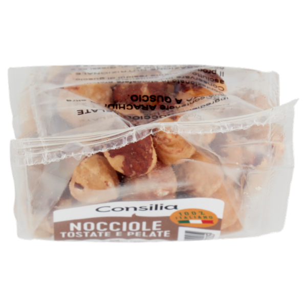 Consilia Frutta Secca Nocciole Tostate e Pelate 100 g