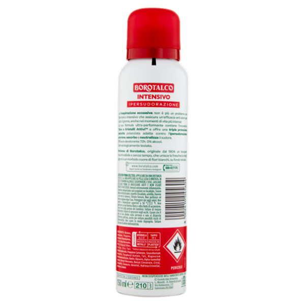 Borotalco Intensivo Profumo di Borotalco Deo Spray 150 ml