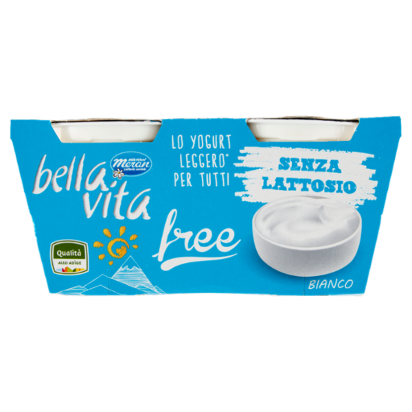 bella vita free Senza Lattosio Bianco 2 x 125 g