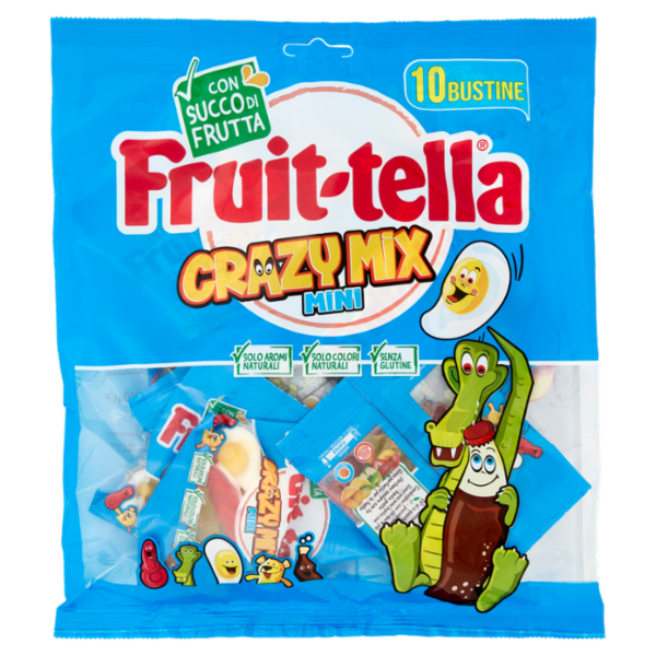 Fruit-tella Crazy Mix Mini 10 Bustine 250 g