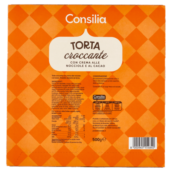Consilia Torta Croccante 500 g