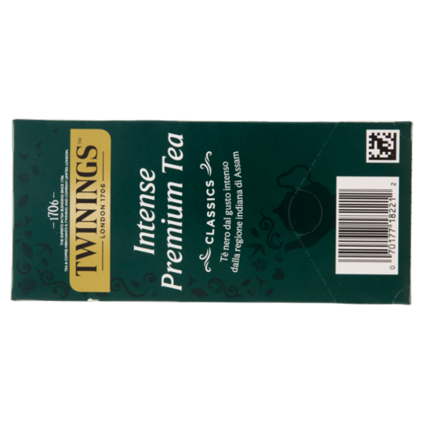 Twinings Intense Premium Tea Tè Nero 25 filtri The 50 g