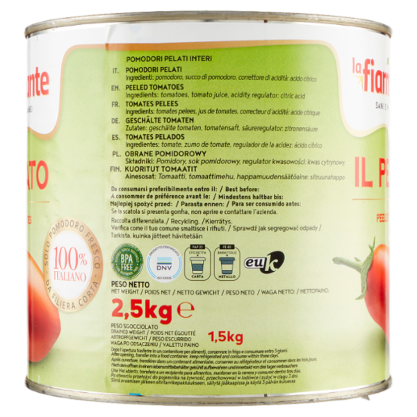 la fiammante il Pelato 2,5 kg