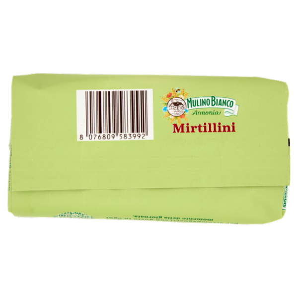 Mulino Bianco Armonia Mirtillini Biscotti Farina Integrale Mirtilli Rossi Senza Latte e Uova 270g