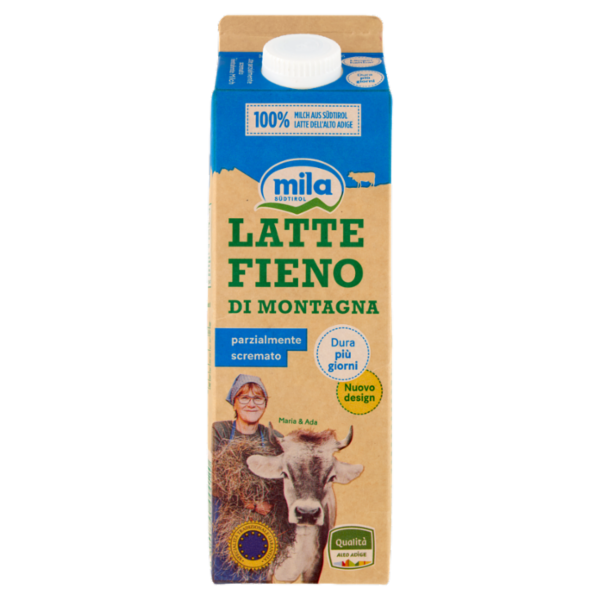 mila Latte Fieno di Montagna parzialmente scremato 1000 ml