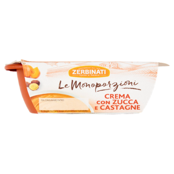 Zerbinati Le Monoporzioni Crema con Zucca e Castagne 310 g