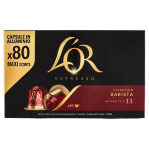 L'Or Espresso Selection Barista 80 Capsule Compatibili Con Macchine Nespresso* Original 2 x 208 g