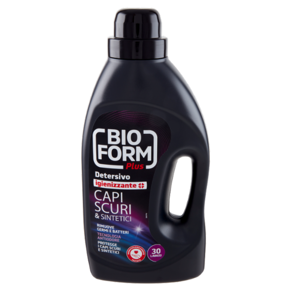 Bioform Plus Detersivo Igienizzante Capi Scuri & Sintetici 1625 ml