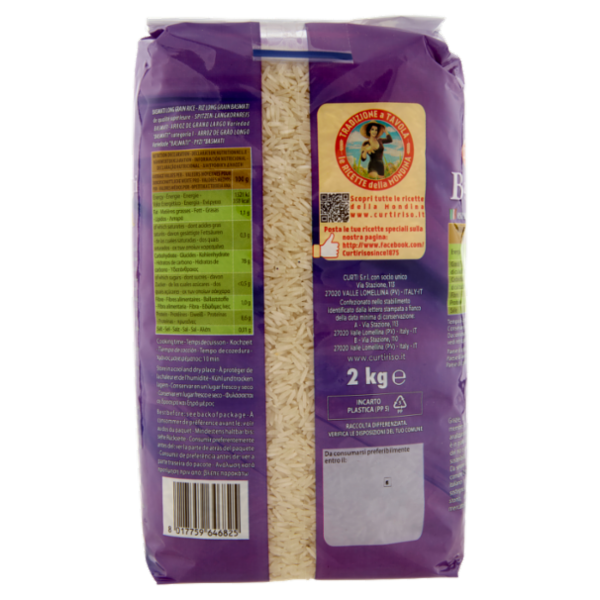 Curtiriso Basmati 2 Kg