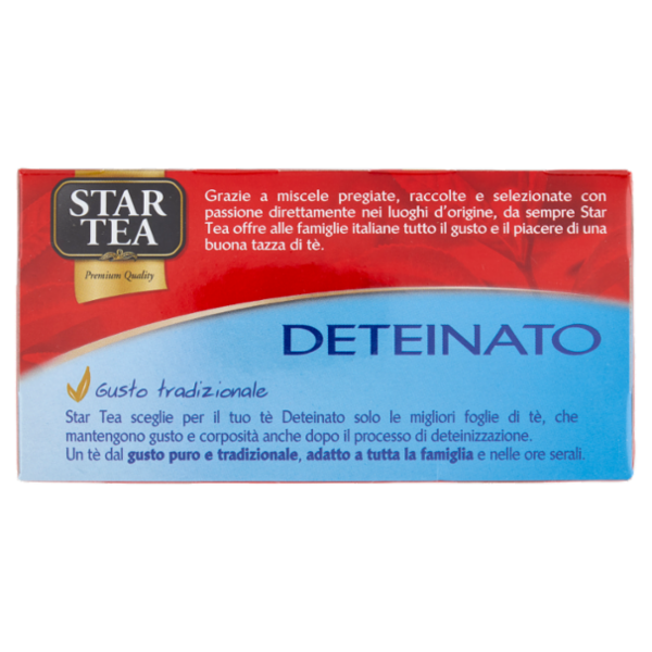 Star Tea Deteinato Filtri 25 x 1,5 g