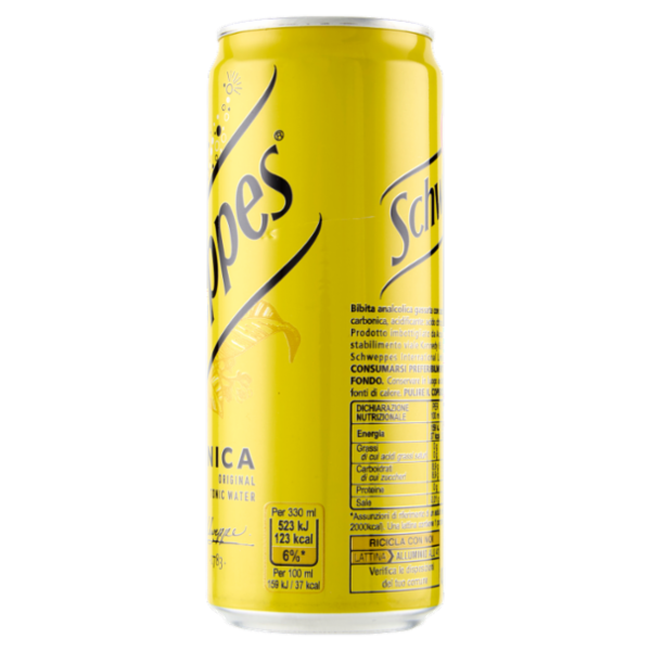 Schweppes Tonica ttina sleek 0,33 L