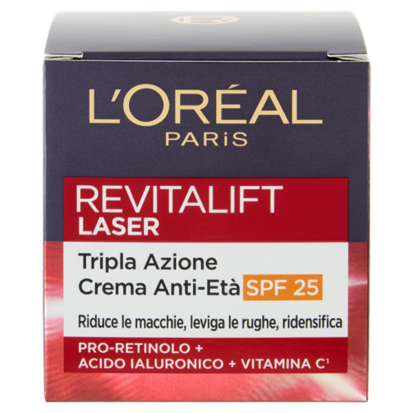 L'Oréal Paris Revitalift Laser Tripla Azione Crema Anti-Età SPF 25 50 ml