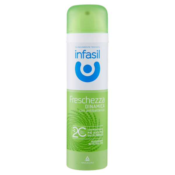 infasil Freschezza Dinamica Deodorante Spray con antibatterico 150 ml
