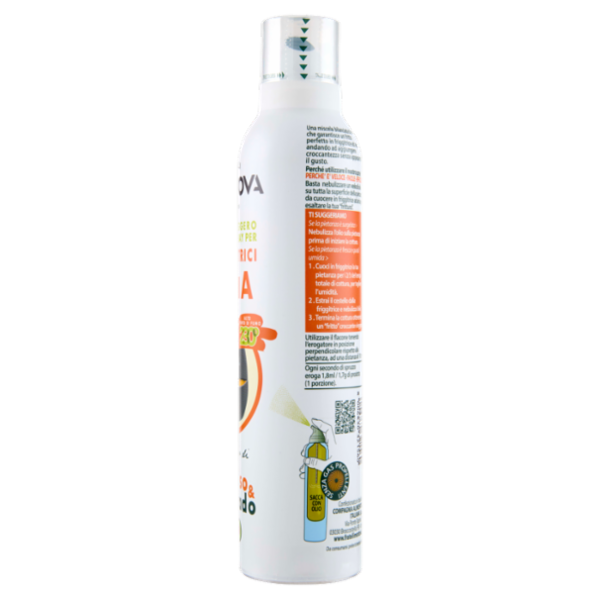 Fratelli Mantova Friggi Leggero Spray per Friggitrici ad Aria con olio di Riso & Avocado 200 ml