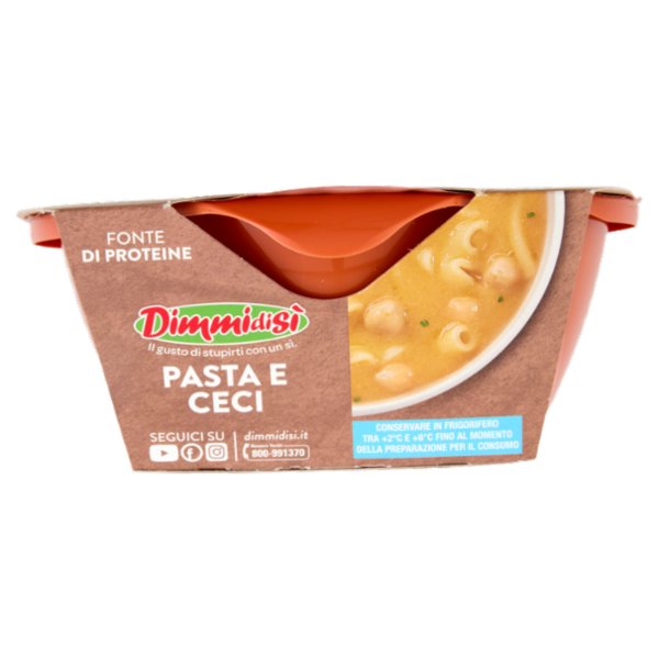 DimmidiSì Pasta e Ceci Monoporzione 350 g