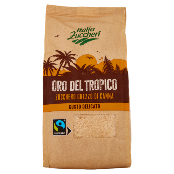 Italia Zuccheri Oro del Tropico Zucchero Grezzo di Canna 1 kg