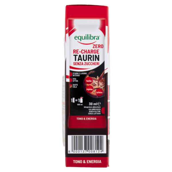 equilibra Re-Charge Taurin Zero Stick Gel 6 x 30 ml