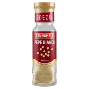 Cannamela Spezie Pepe Bianco Macinato 50 g