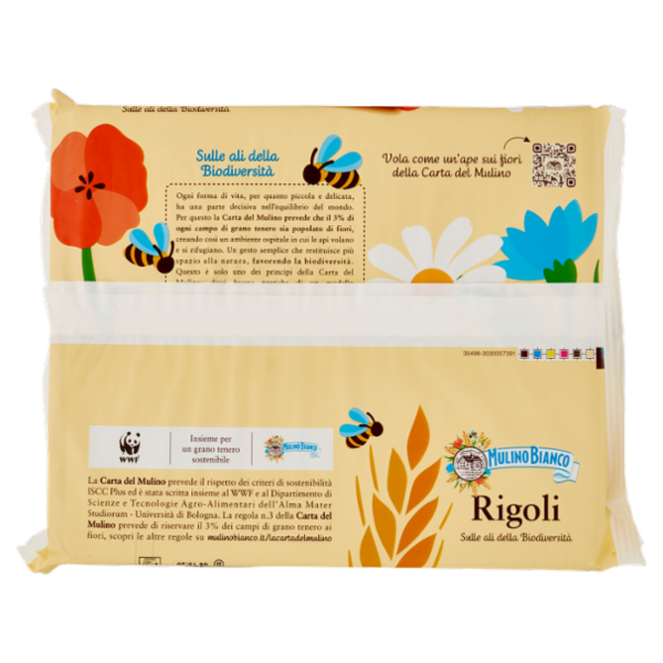 Mulino Bianco Rigoli Biscotti con Miele Millefiori Italiano 800g