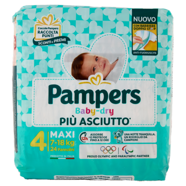 Pampers Baby-dry Maxi 24 pz