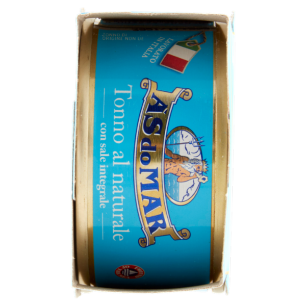 Asdomar Tonno al naturale con sale integrale 4 x 80 g