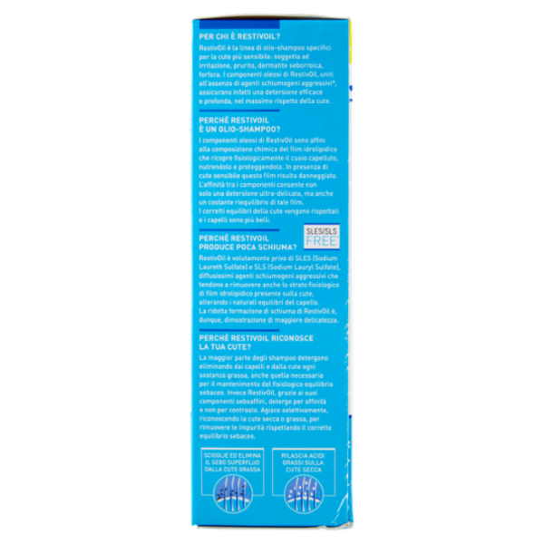 RestivOil Complex Olio-Shampoo per Cute Sensibile Antiforfora 150 ml