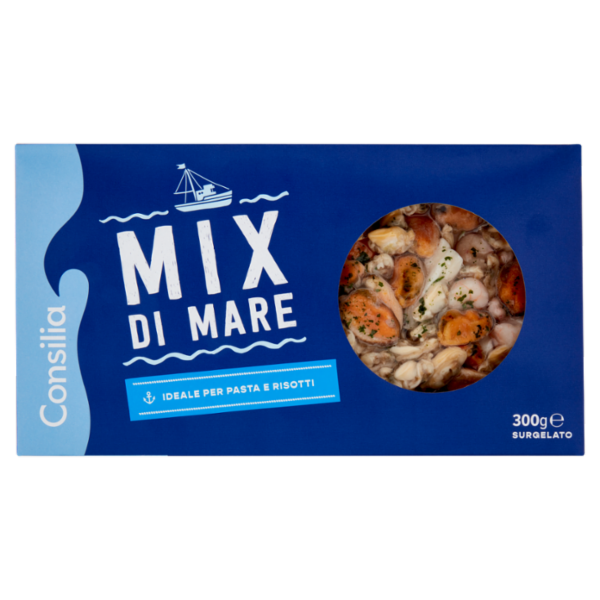 Consilia Misto Mare per Risotto e Spaghetti Surgelato 300 g