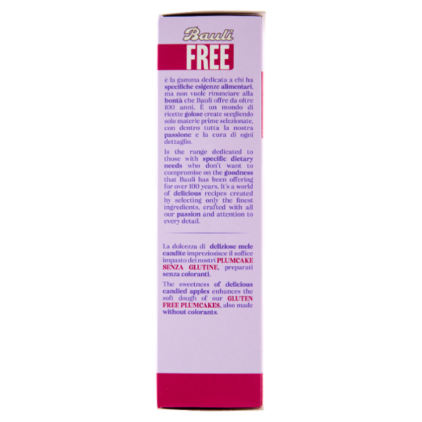 Bauli Free Gluten Free Plumcake Mela 4 x 33 g