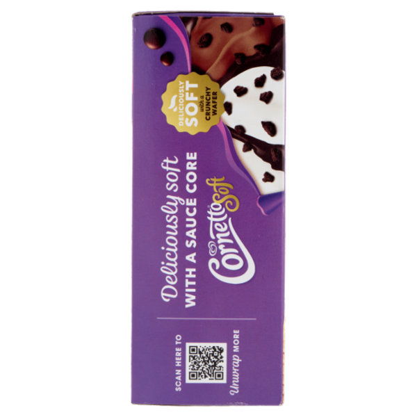 Cornetto Soft Cookies & Chocolate 4 x 81 g